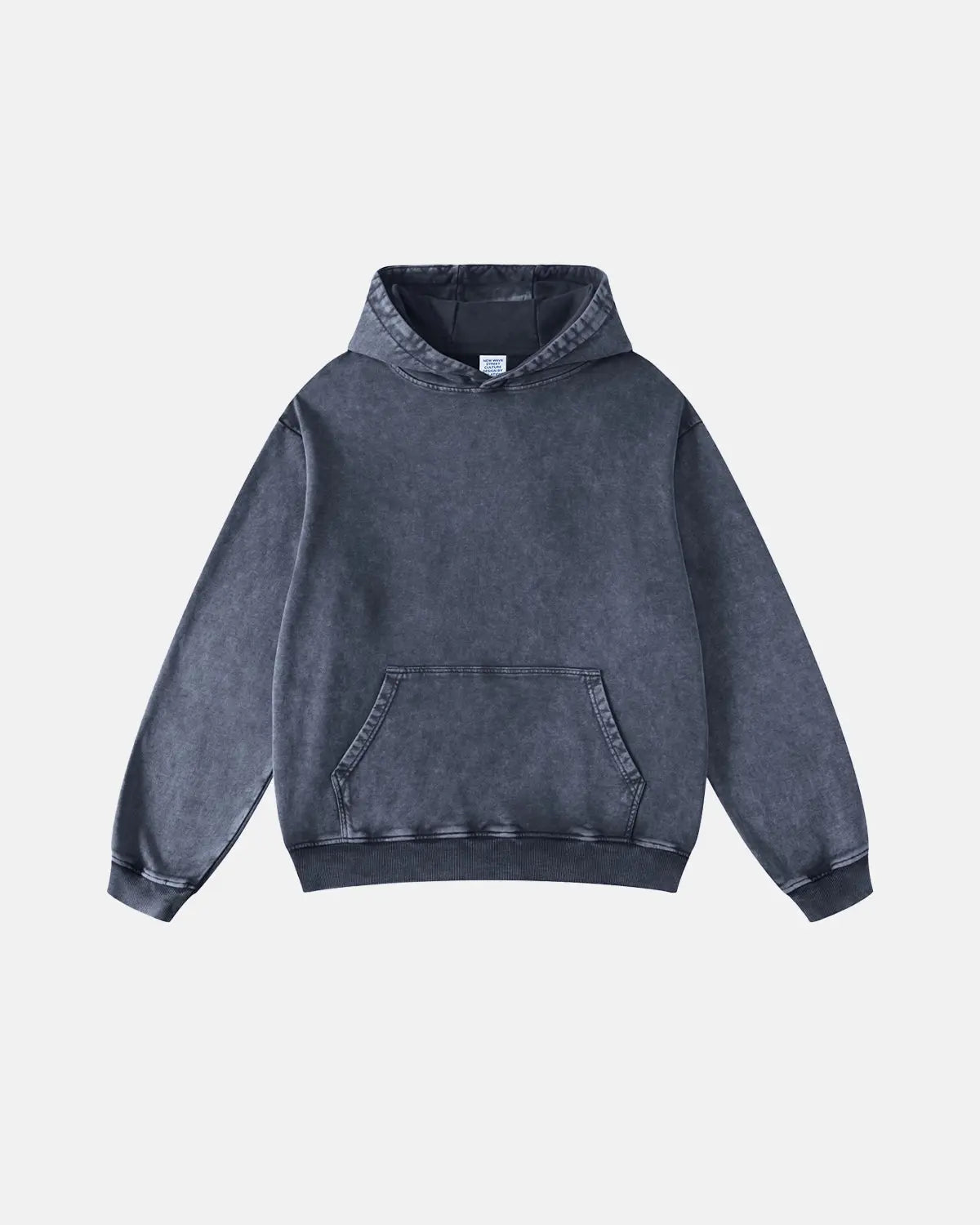 Acid Washed French Terry Hoodies | LCDEGO Streetwear