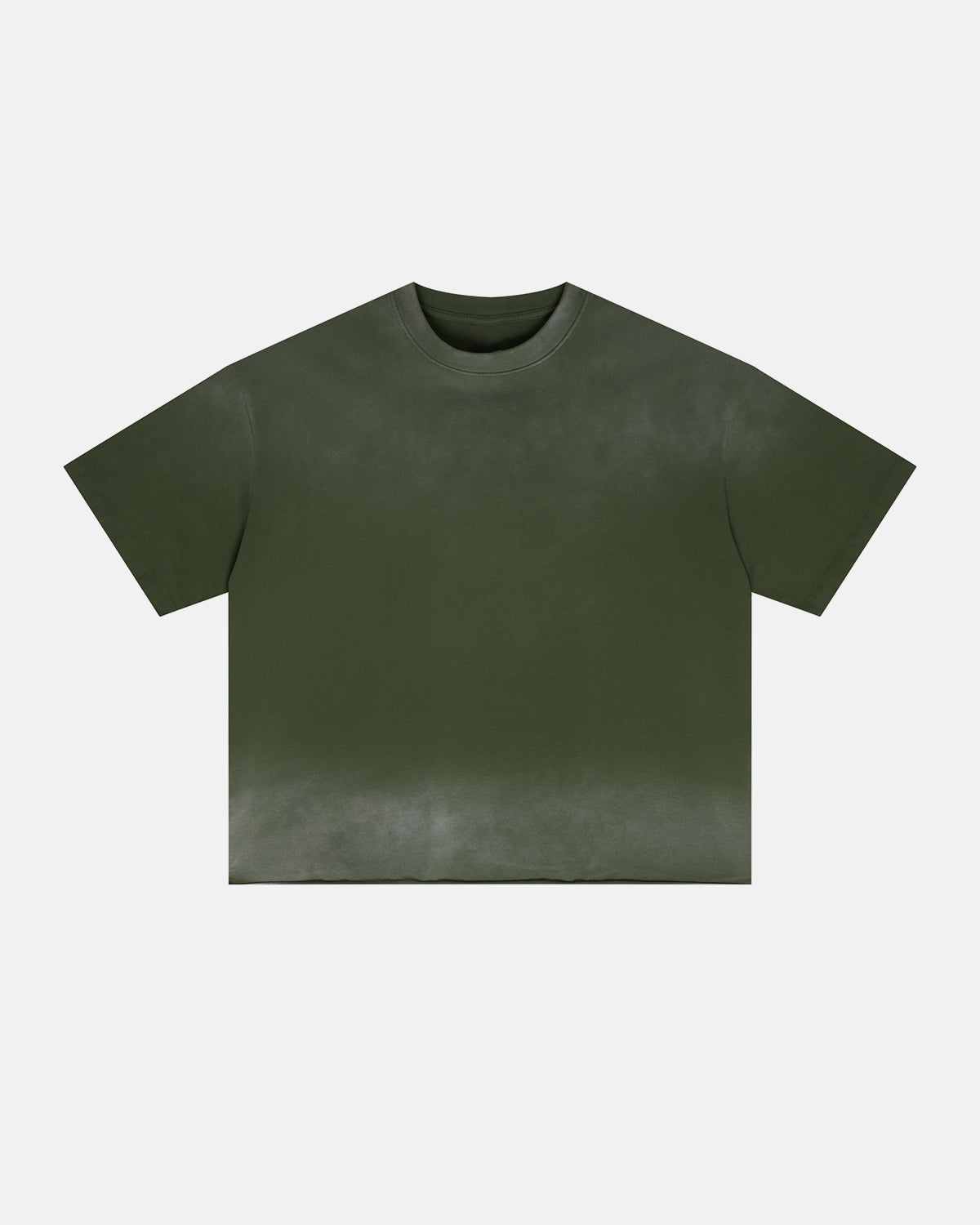 Monkey Washed Boxy Cropped T-Shirt | LCDEGO Streetwear
