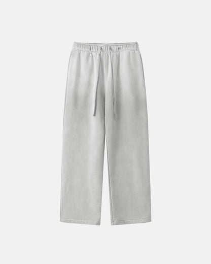 Straight-Leg Acid Wash Sweatpants | LCDEGO Streetwear