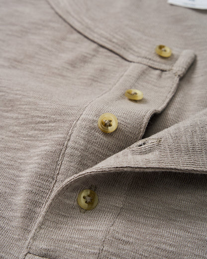 Blank Henley Neck Casual T-Shirt | LCDEGO Streetwear