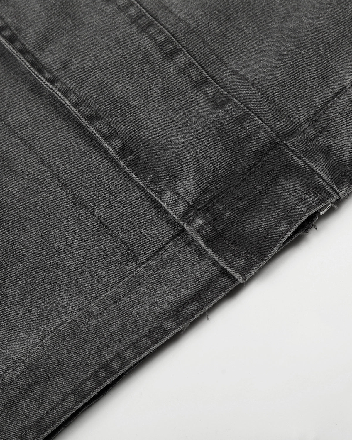 Washed Cross Applique Cargo Jacket | LCDEGO Streetwear