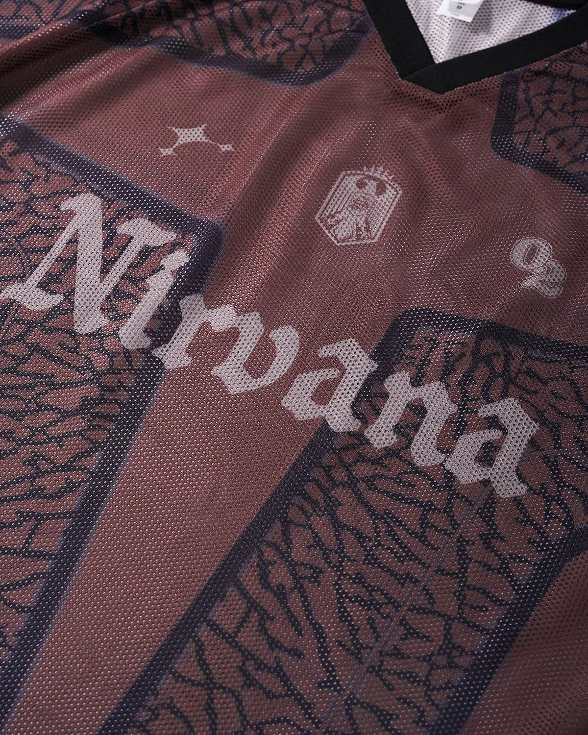 Tribal Pattern Mesh Jersey | LCDEGO Streetwear