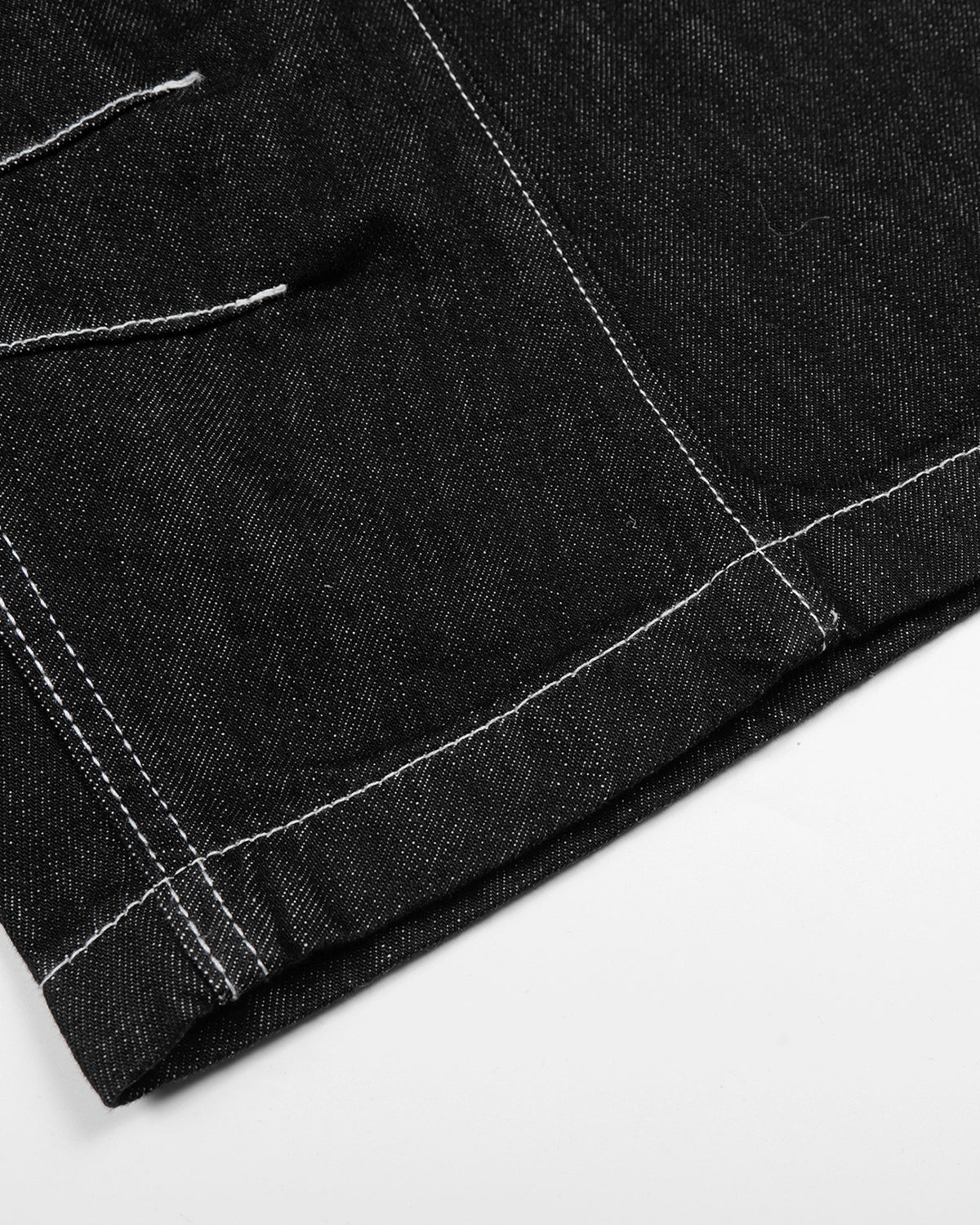 Button Fly Baggy Denim Jorts | LCDEGO streetwear