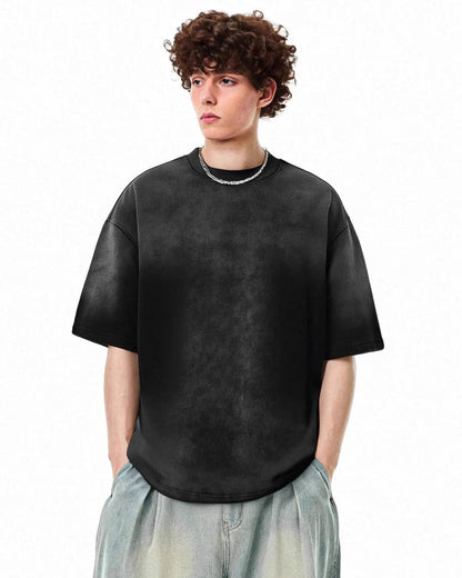 Oversized Monkey Acid Wash Tee | LCDEGO Streetwear