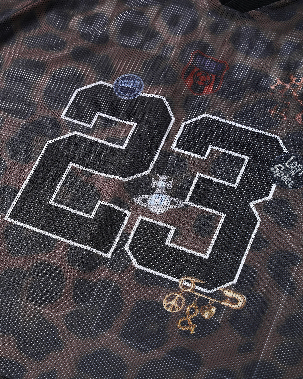 Number 23 Leopard Mesh Jersey | LCDEGO Streetwear