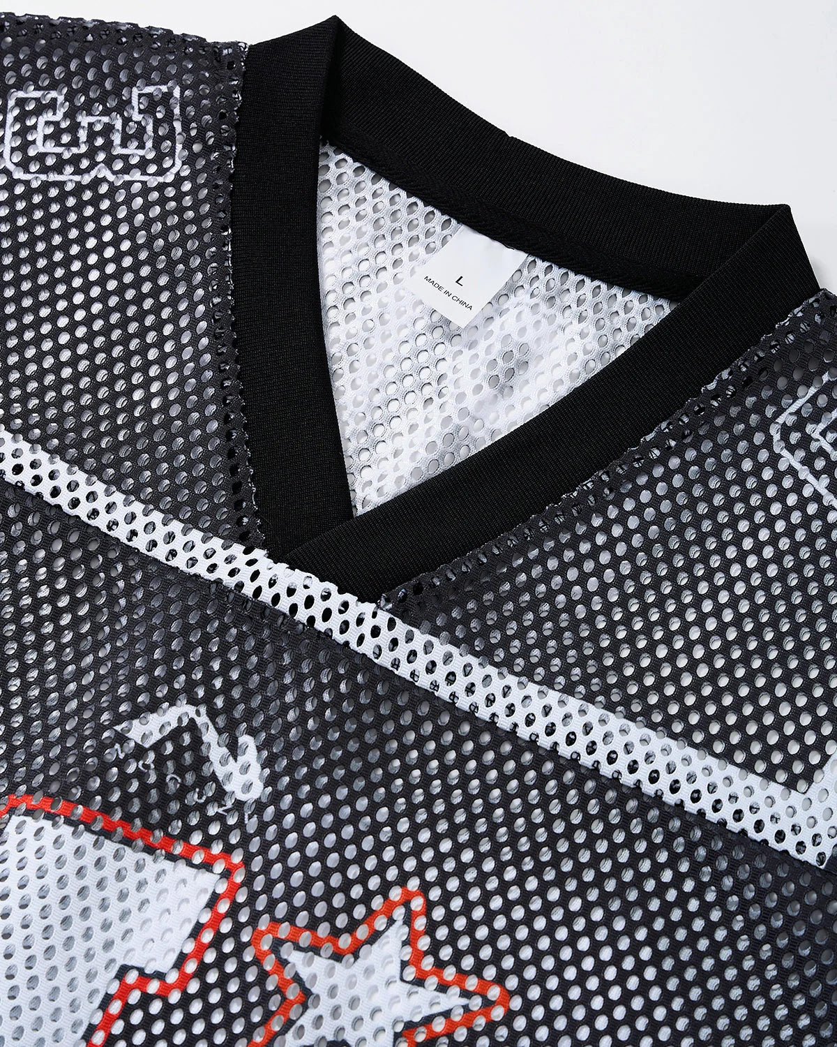 Colorblock Mesh Jersey T-Shirt| LCDEGO Streetwear