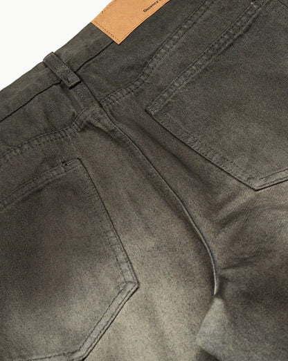 Dirty Acid Wash Baggy Jeans | LCDEGO Streetwear