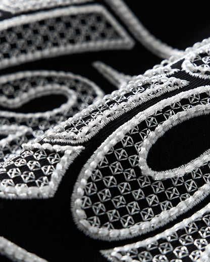 Hollow Embroidered Graphic T-Shirt | LCDEGO Streetwear