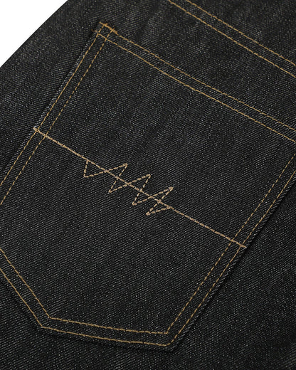 Asymmetric Buttons Bootcut Jeans | LCDEGO Streetwear
