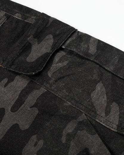 Dark Camo Cargo Shorts | LCDEGO Streetwear