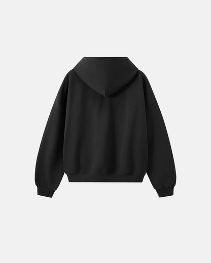 Blank Boxy Fit French Terry Hoodies | LCDEGO Streetwear