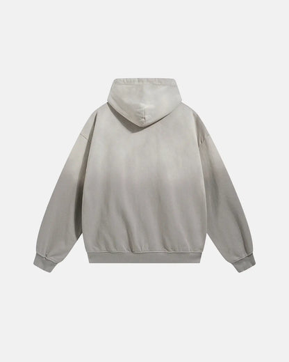 LCDEGO Monkey Wash French Terry Zip Up Hoodies