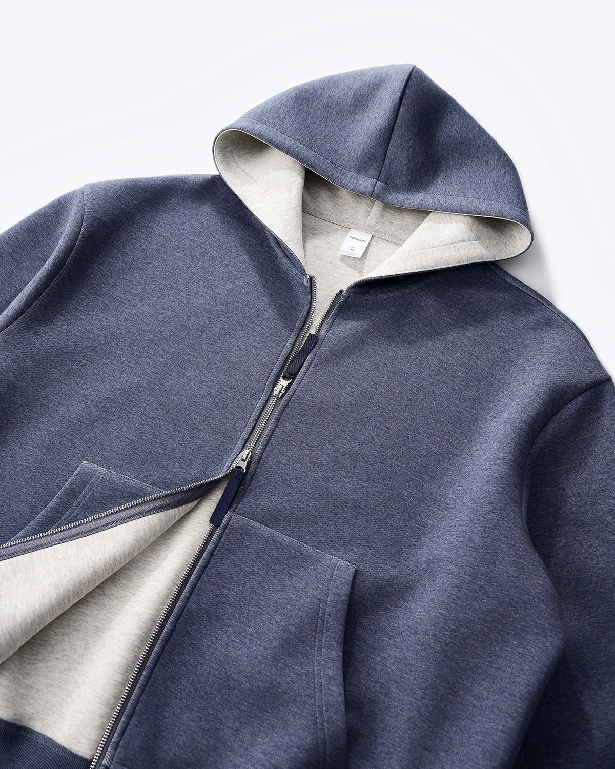Contrast Color Liner Comfy Zip Up Hoodies | LCDEGO Streetwear
