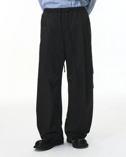 Cotton Linen Wide-leg Pants | LCDEGO Streetwear
