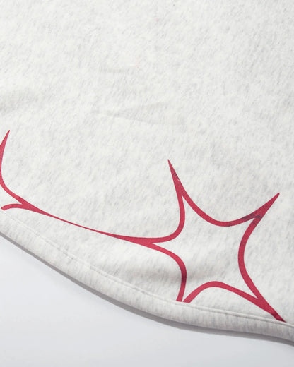 Gothic Script Baggy Sweatpants | LCDEGO Streetwear