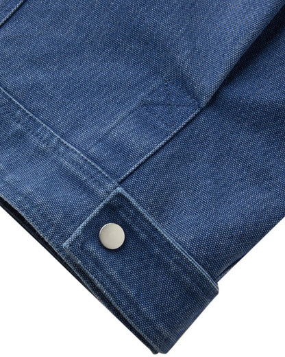 Patchwork Fireman Clasp Jacket | LCDEGO Streetwear