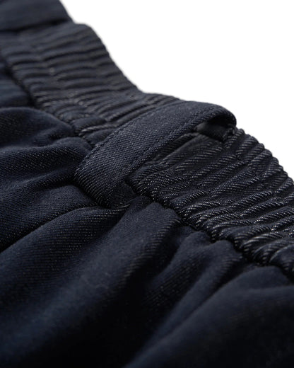 Raw Silky Denim Jeans with Belt | LCDEGO Streetwear