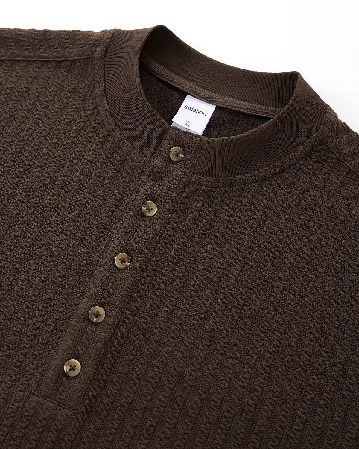 Old Money Style Henley Long Sleeve Tees | LCDEGO Streetwear