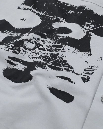 Abstract Graphic Printing Shirts | LCDEGO Streetwear