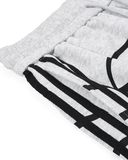 Script Stripe Baggy Sweatpants| LCDEGO Streetwear