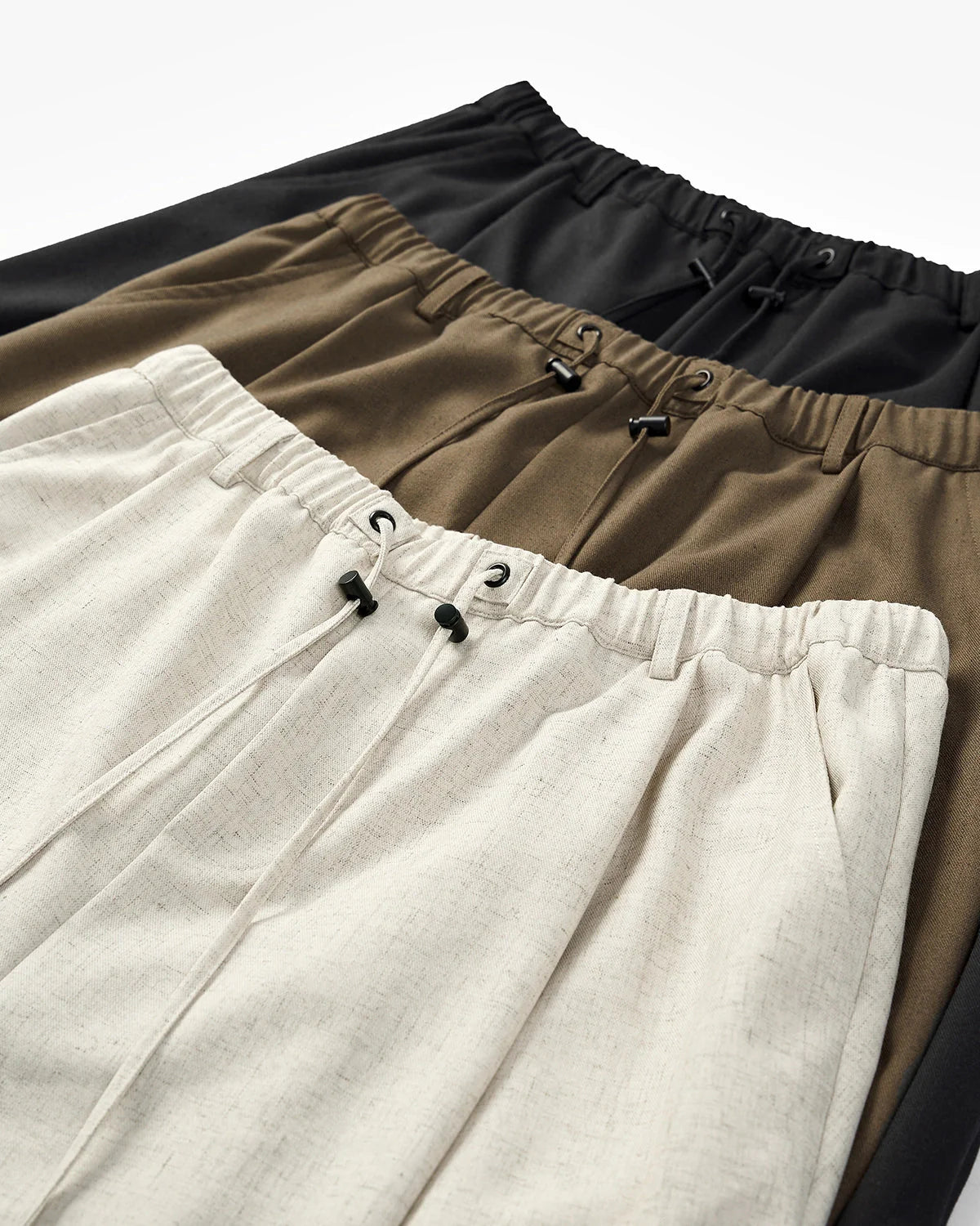 Cotton Linen Wide-leg Pants | LCDEGO Streetwear