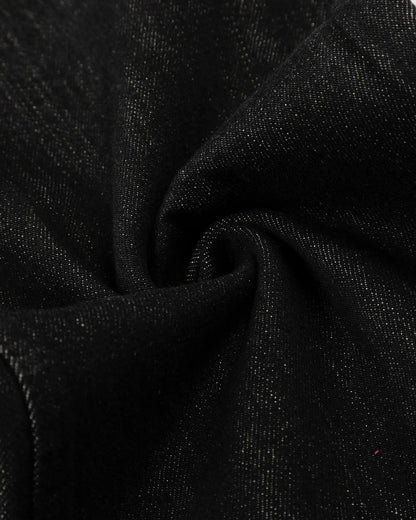 Raw Buttons Up Baggy Jeans | LCDEGO Streetwear