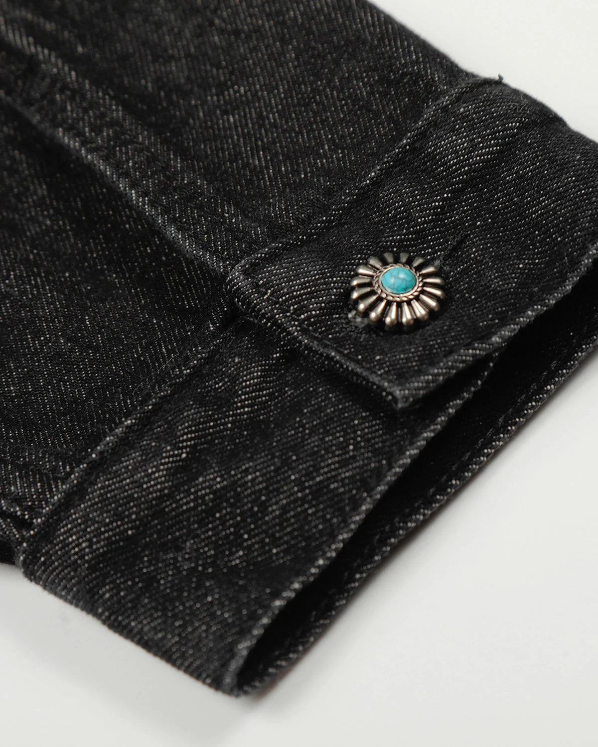 Raw Clasp Denim Jacket | LCDEGO Streetwear
