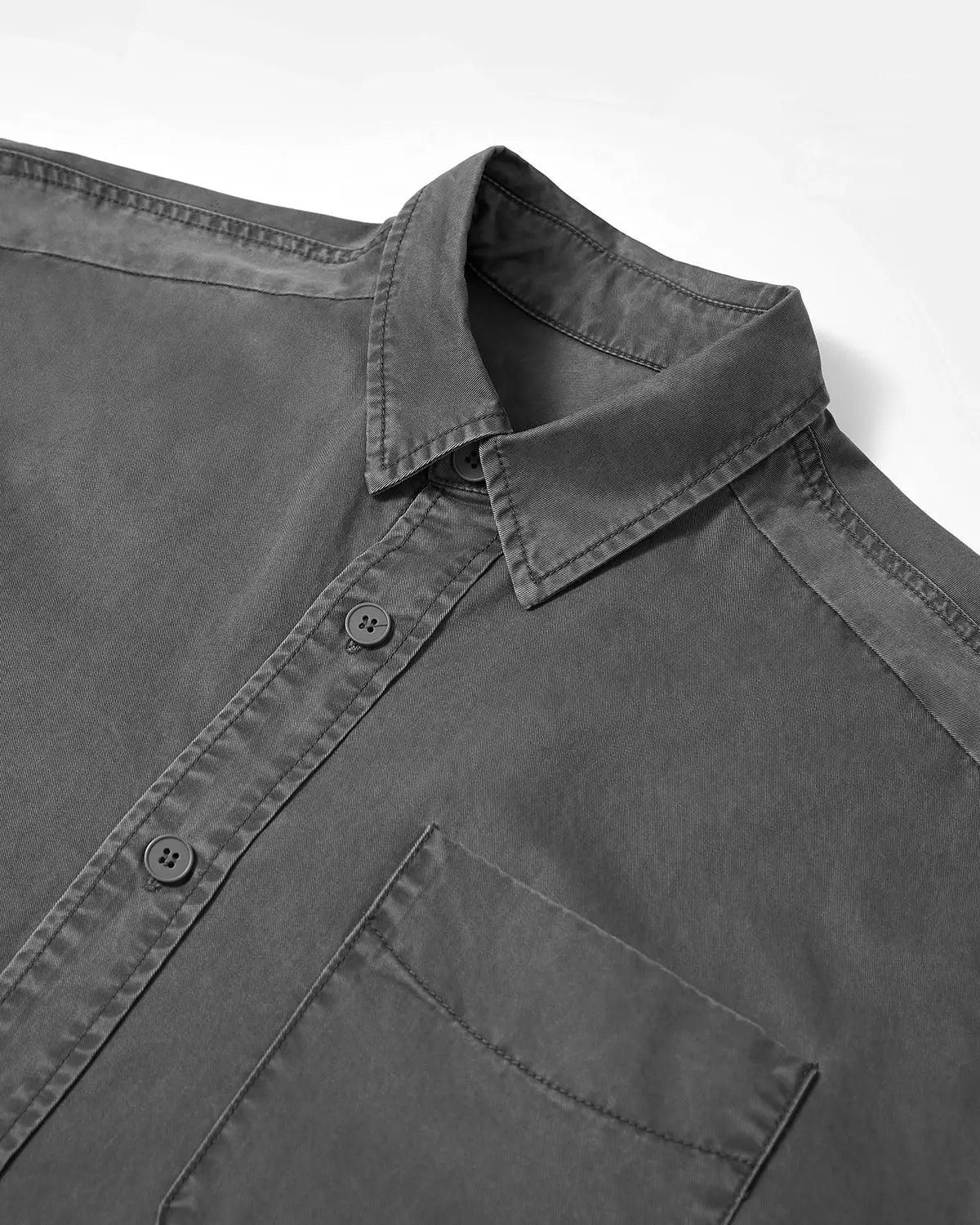 Acid Wash Cargo Shirt Jacket | LCDEGO Streetwear