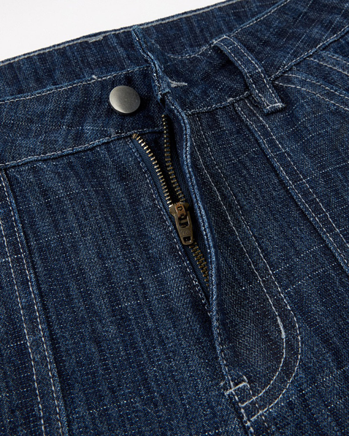Dark Indigo Baggy Barrel Jeans | LCDEGO Streetwear