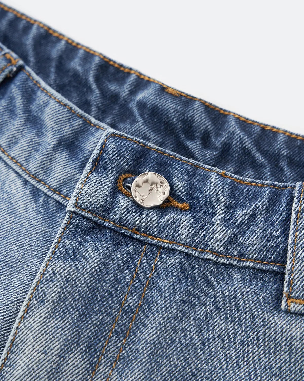 Washed Baggy Longline Jorts | LCDEGO Streetwear