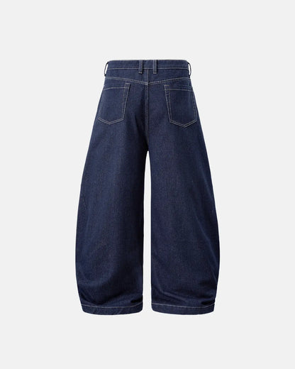 LCDEGO Washed Barrel Baggy Jeans
