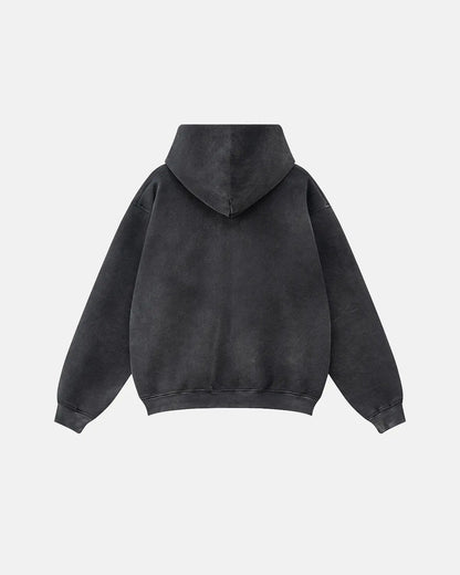 Acid Washed Zip Up Hoodies | LCDEGO Streetwear