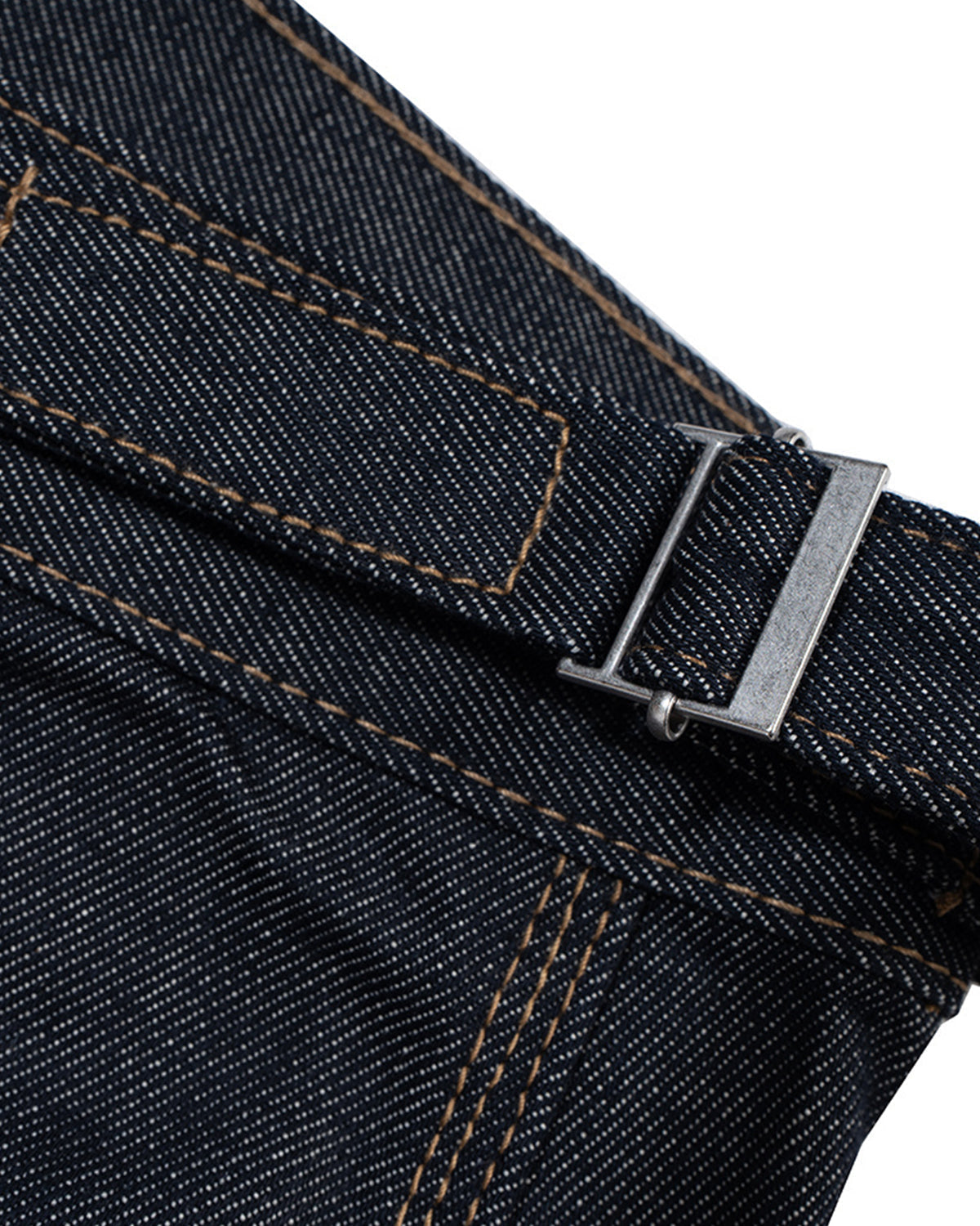 Raw Denim Carpenter Long Jorts | LCDEGO Streetwear