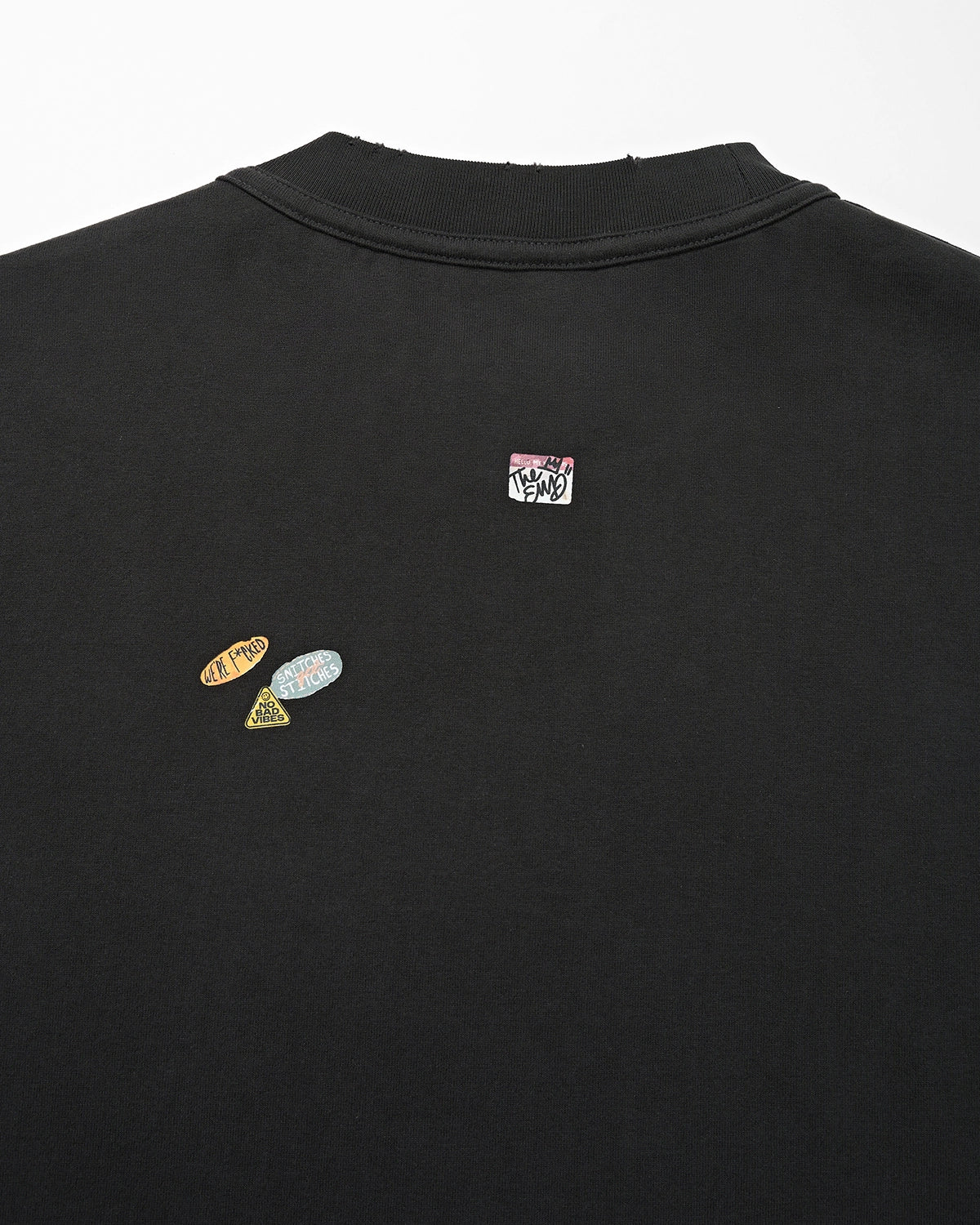 Vintage Sticker Graphic Oversized T-Shirt | LCDEGO Streetwear