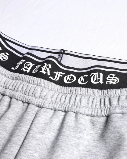 Gothic Graphic Wide Leg Sweatpants | LCDEGO Streetwear