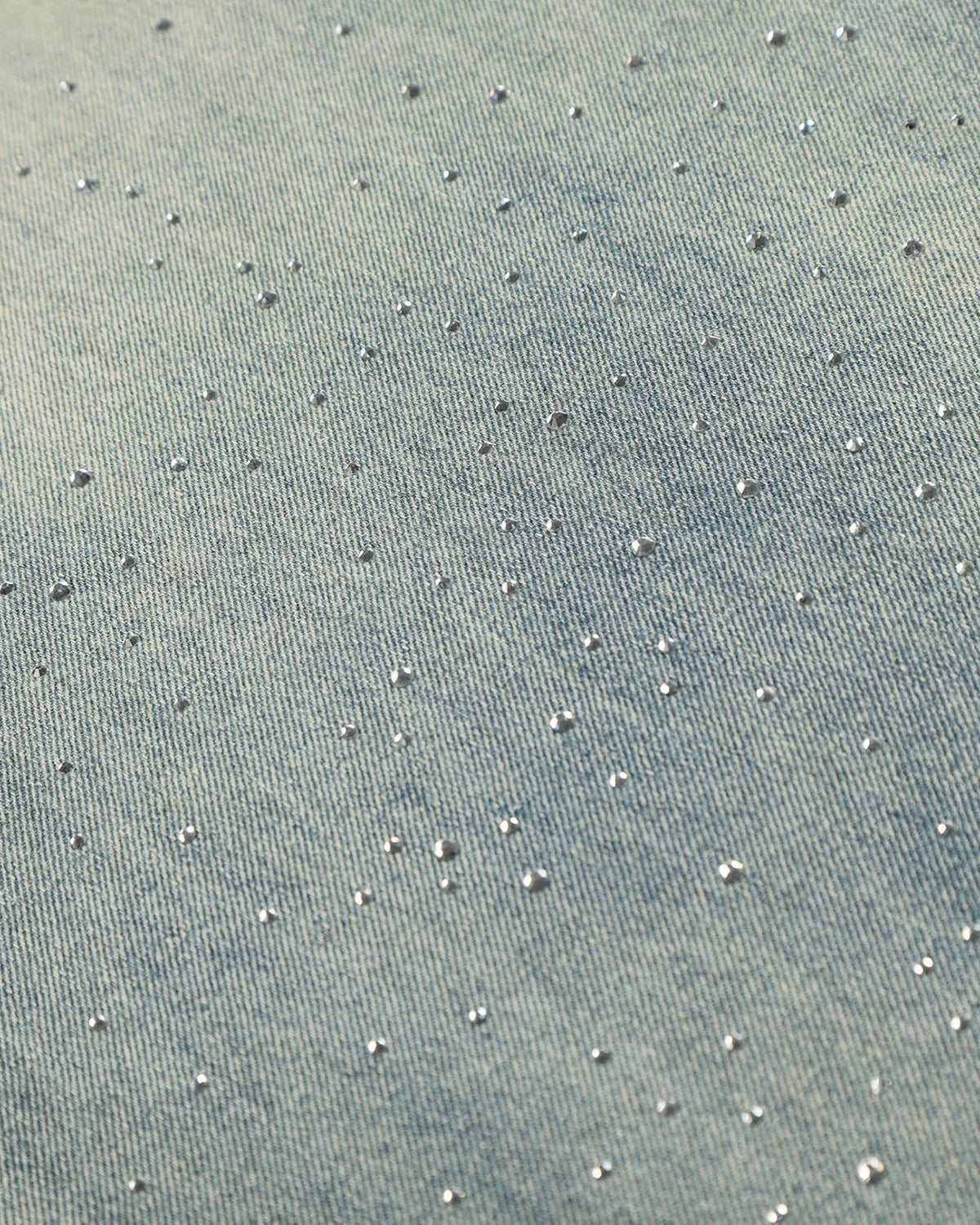 Acid Wash Rhinestone Baggy Jeans | LCDEGO Streetwear