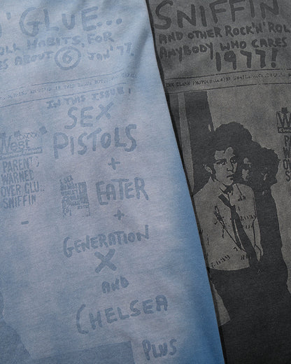 Retro Graphic Faded Washed T-Shirt | LCDEGO Streetwear