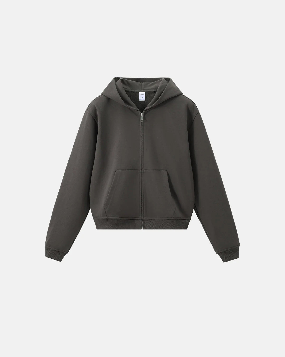 Blank French Terry Zip Up Hoodies | LCDEGO Streetwear