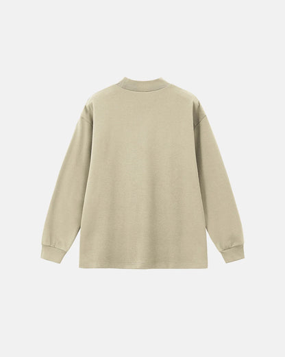 Soft Touch Mock Neck Sweatshirts | LCDEGO Streetwear