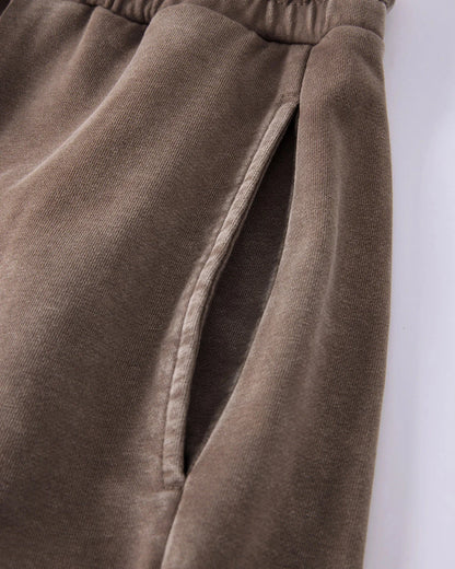 Distressed Acid Washed Barrel Sweatpant | LCDEGO Streetwear