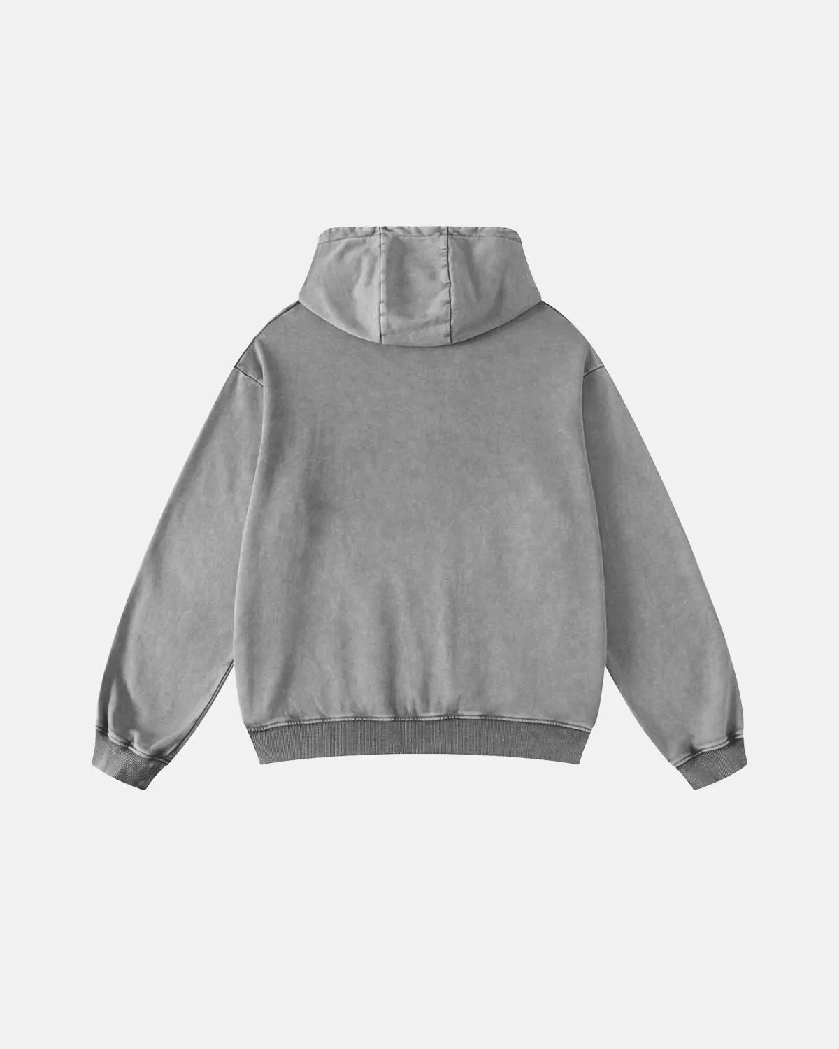 Acid Washed French Terry Hoodies | LCDEGO Streetwear
