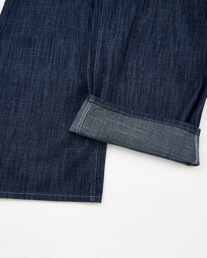Dark Indigo Baggy Barrel Jeans | LCDEGO Streetwear