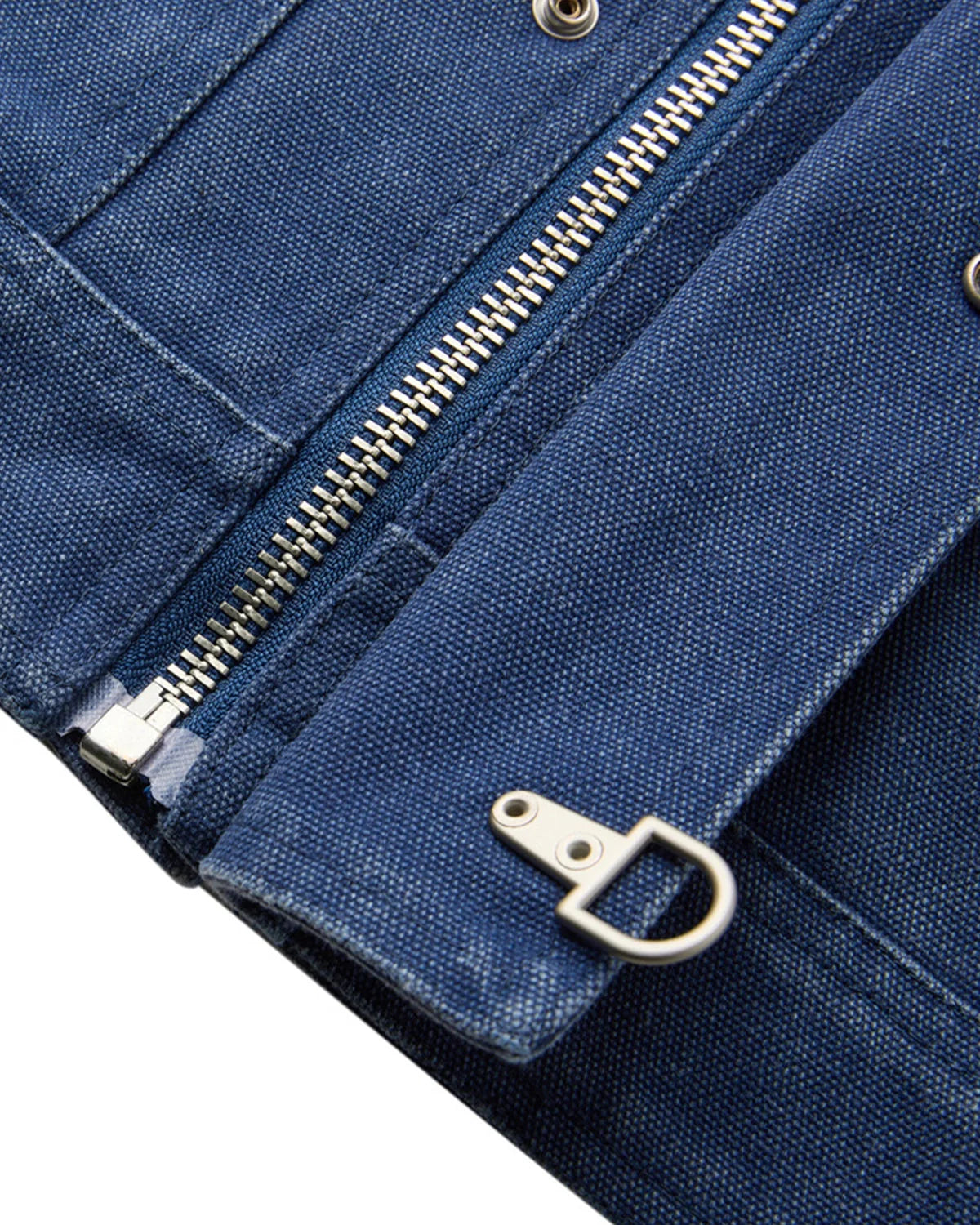 Patchwork Fireman Clasp Jacket | LCDEGO Streetwear