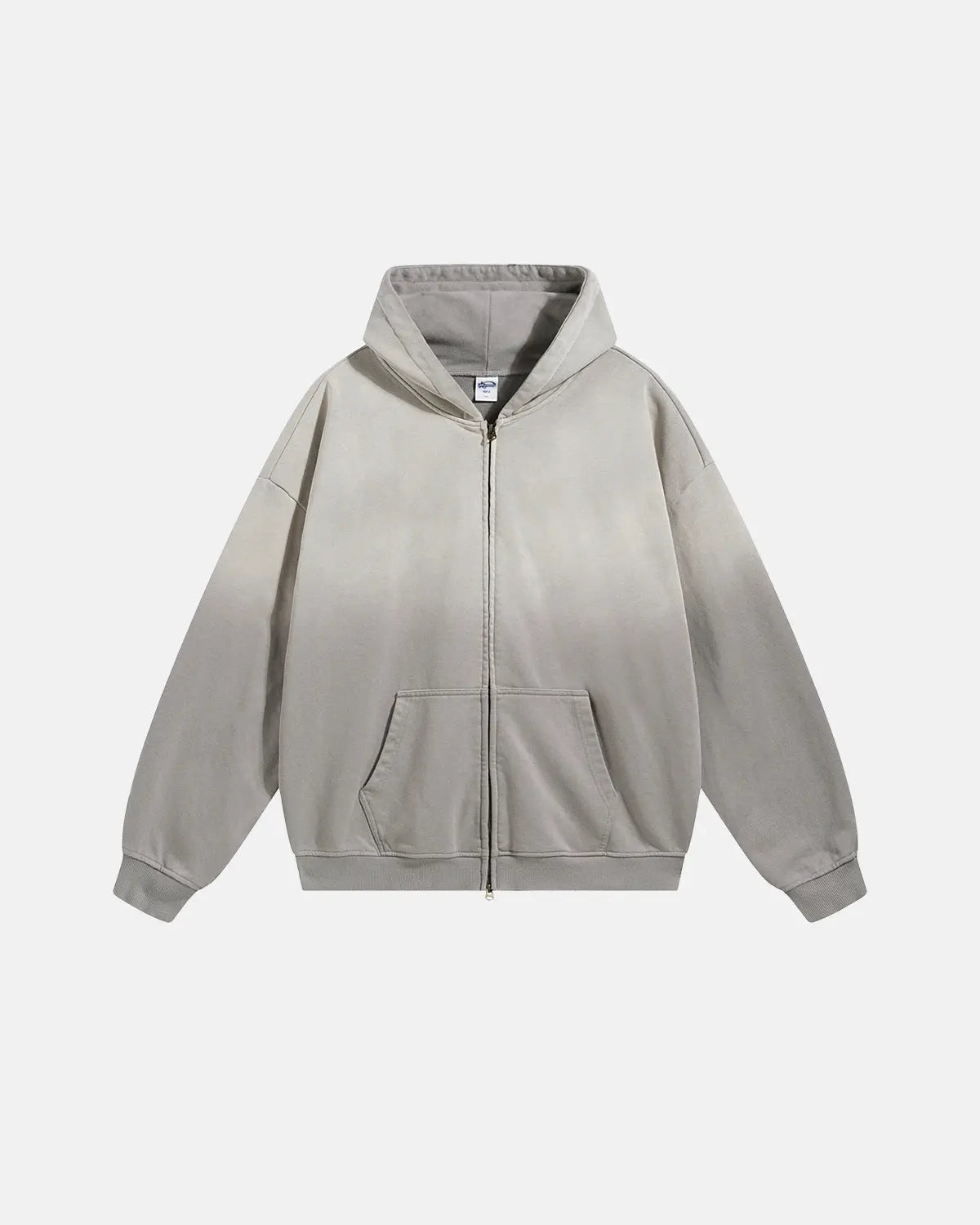 LCDEGO Monkey Wash French Terry Zip Up Hoodies