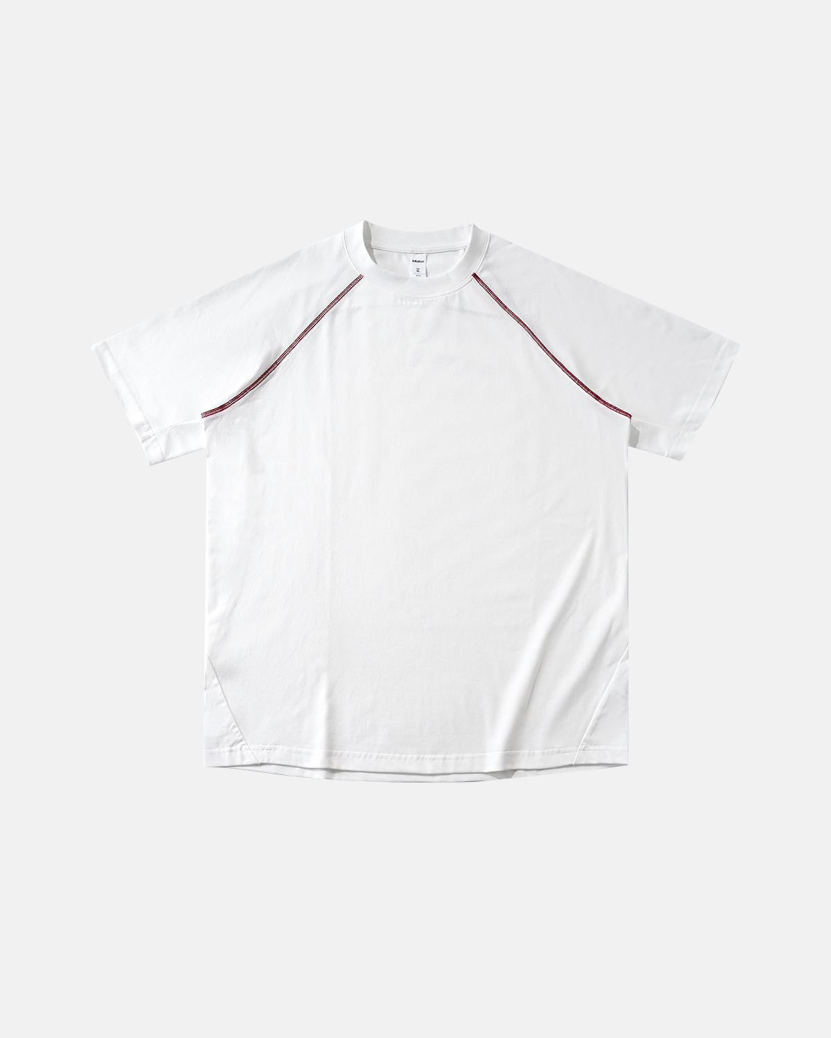 Contrast Color Stiching Stretch T-shirt | LCDEGO Streetwear
