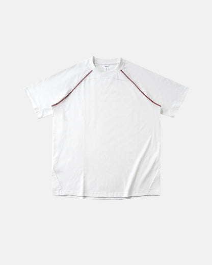 Contrast Color Stiching Stretch T-shirt | LCDEGO Streetwear