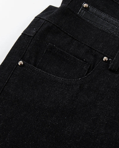Double Wasit Raw Super Baggy Jeans | LCDEGO Streetwear