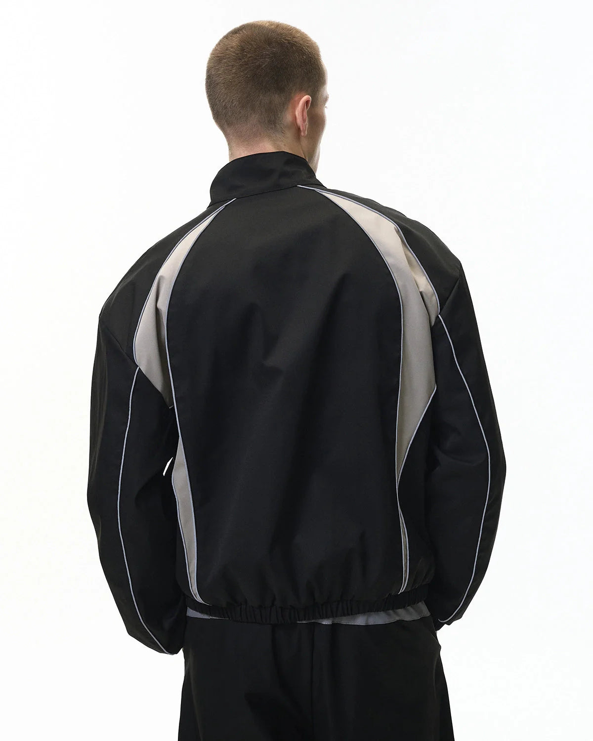 Reflective Windbreaker Track Jacket | LCDEGO Streetwear