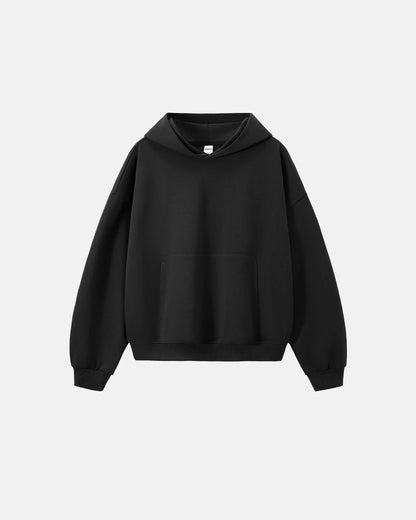 Blank Boxy Fit French Terry Hoodies | LCDEGO Streetwear
