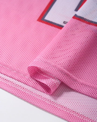 Number 23 Pink Mesh Jersey | LCDEGO Streetwear